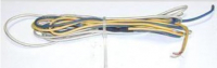 True 801890 Heater Wire Gl Braid 149" 220V 3.5W/Ft 18" Yellow/Blue Leads